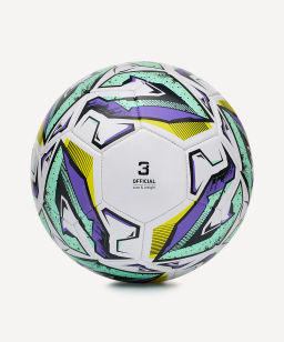 Мяч футбольный JOGEL Intro №3, белый  фото 2