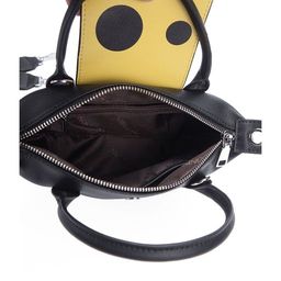 Женская сумка,кожа, Mironpan, УЦЕНКА 9089 Черный  фото 3