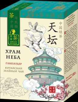 Зеленая панда. Храм Неба 100 гр. карт.пачка