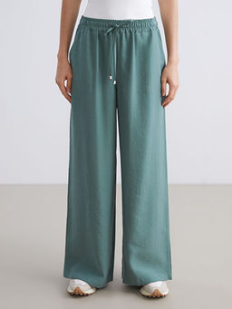 Beli Lastikli Geni? Pa?a Kad?n Pantolon