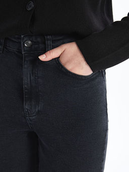 Mom Fit Kad?n Jean Pantolon