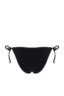 TRENDYOLMILLA Siyah Baglamal? Simli Regular Bikini Alt? TBESS24BA00077  фото 7