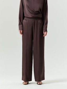 Брюки на резинке широкого кроя, D289/penzas