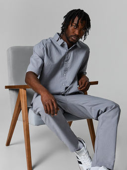 Комплект мужской льняной серый - Mark formelle фото 4