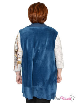 Жилет Модель №522 размеры 44-84 - Plusmoda фото 6