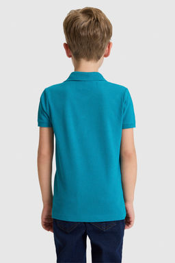 Erkek Гocuk Petrol Polo Yaka Basic TiЕГrt - U.s. polo assn фото 5