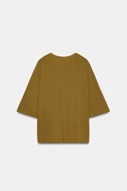 OVERSIZE FLOWING T-SHIRT - Zara фото 14