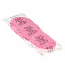 Тапочки одноразовые Hotel до 42 размера, для процедур, спанбонд, подошва - спанбонд, слой пенополиэтилена, с закрытым мысом, розовый (Россия) - Домашняя мода фото 8