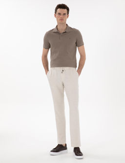 Koyu Vizon Slim Fit Basic Ti__rt - Pierre cardin фото 4