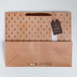 Пакет подарочный ламинированный, упаковка, For you, XL 49×40×19 см