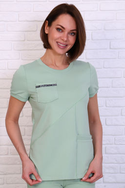 Костюм хирургический 197 Тр. Цвет: светло-зеленый - Стильб фото 8