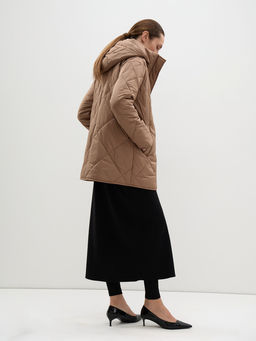 Conso/SM 240112 - almond Утепленное полупальто