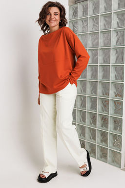 Джемпер BegiModa 4158 оранж  фото 4