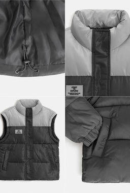 ACOOLA / Утеплённая куртка со съёмными рукавами для мальчиков  фото 6