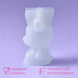 Цена за 2 шт. Молд для заливки Оленёнок, силикон, 6?3?6 см, прозрачный - Simaland фото 5