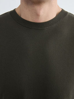 Bisiklet Yaka Erkek Triko Kazak