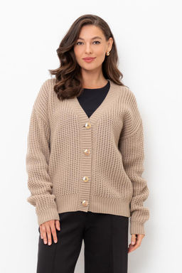 ЕВ 30200/ш/бежевый кардиган жен - Very neat фото 4