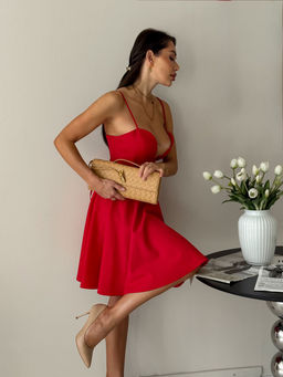 Платье AURA 3316-176 красный