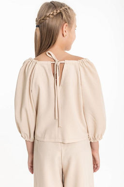 Костюм М225001э бежевый - Елена фото 6