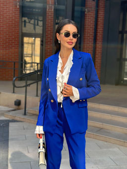 Жакет AURA 1112-176 синий  фото 2