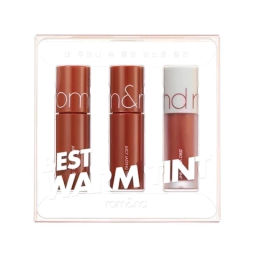 Rom&Nd Best Tint Edition 01 Warm Tone Pick - Набор мини-тинтов в трендовых тонах