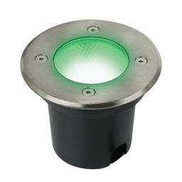 ULU-B14A-6W/GREEN IP67 GREY Светильник светодиодный тротуарный. Архитектурный встраиваемый. Зеленый свет. Корпус серый. TM Uniel