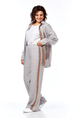 Костюм Olga Style С945 клетка