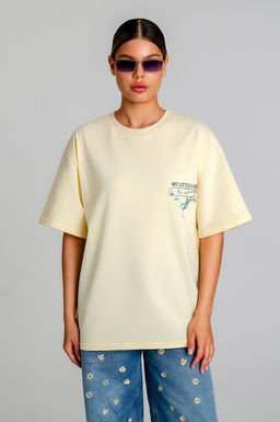 Арт. 31164 Футболка женская  44-52 (5 шт) Цвет:молочный