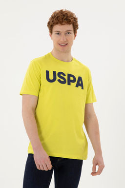 Мужская базовая футболка фисташкового цвета Неожиданная скидка в корзине