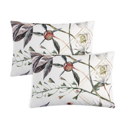 Комплект наволочек Этель Пионы, 50х70 см - 2 шт, 100% хлопок, поплин 125 г/м2