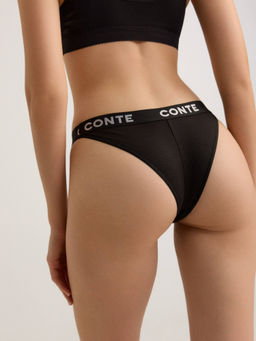 CONTE COMFY LINE LTA 2992 Трусы женские black-silver - Conte elegant фото 3