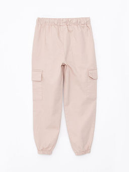 Beli Lastikli Basic Gabardin K?z ?ocuk Jogger Kargo Pantolon - Waikiki фото 2