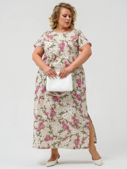 Платье Хлопок 70% Лён 30% Кострома 2 - Оптима фото 70