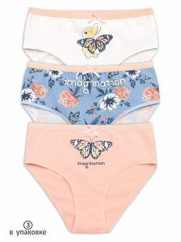 GULC3274(3шт. в упаковке) трусы для девочек