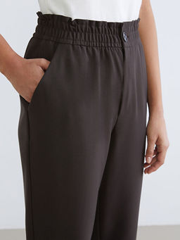 Beli Lastikli Havu? Kesim Kad?n Pantolon