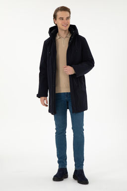 Мужское темно-синее пальто Неожиданная скидка в корзине - U.s. polo assn фото 4