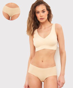 Трусы женские шорты Cherry Girl PS003 нейлон, эластан черный размеры S, M, L, XL  фото 8