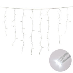 ULD-B3010-200/DTA WHITE IP20 Бахрома светодиодная с контроллером, 200 светодиодов, 3 м, белый, IP20, провод прозрачный