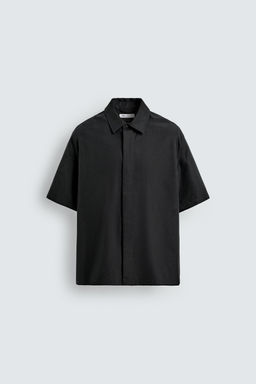 RELAXED FIT FLOWING SHIRT - Zara фото 7
