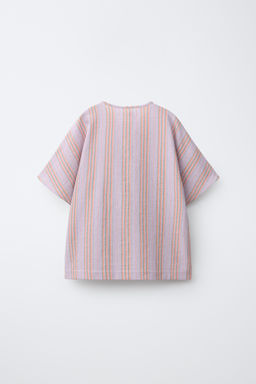 CAMISA RAYAS / Rosa / Malva - Zara фото 4