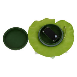 USL-S-826/PT060 RED WATERLILY Садовый светильник на солнечной батарее Красная кувшинка. Плавающий. 1 светодиода. Теплый белый свет. 1*ААA Ni-Mh аккумулятор в/к. IP44. TM Uniel - Volpe фото 4