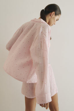 Camisa y pantal?n corto de pijama - H&m фото 16