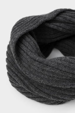 Crockid _ КВ 15009/ш/серый шарф-снуд дет