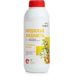 Август Бордоская жидкость флакон 1 л (6 шт./упак.)