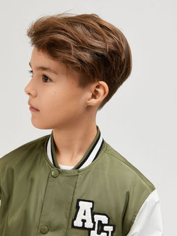 ACOOLA / Куртка детская для мальчиков Prisa хаки  фото 5