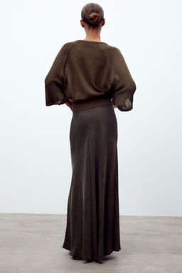 ZW COLLECTION LONG SKIRT - Zara фото 13