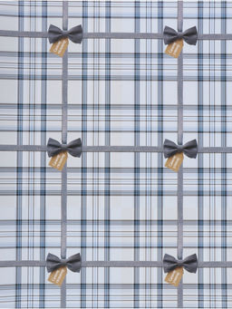 Цена за 10 шт. Бумага упаковочная глянцевая Клеточка, 70 ? 100 см