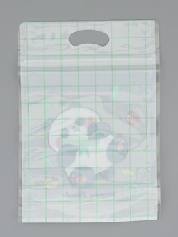 Цена за 50 шт. Пакет подарочный, с zip-lock застежкой, "Счастливая панда", 15х23 ± 1см МИКС