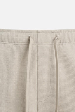 TEXTURED COMFORT BERMUDA SHORTS - Zara фото 18