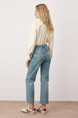 Mavi More Sustainable Esnek Comfort Straight Jeans TWOAW26JE00090 - Trendyolmilla фото 4